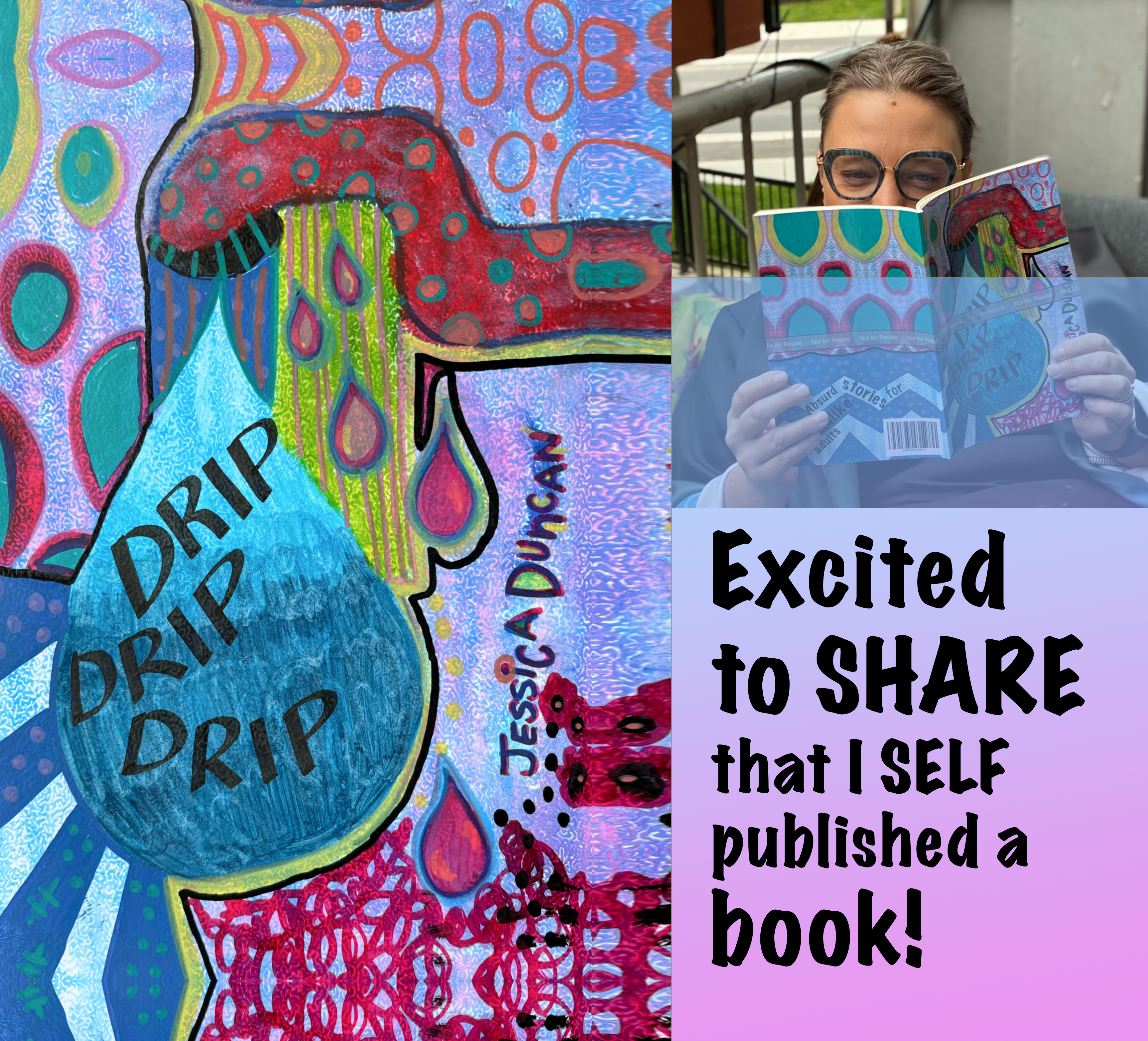 Excited to share that I self published a book